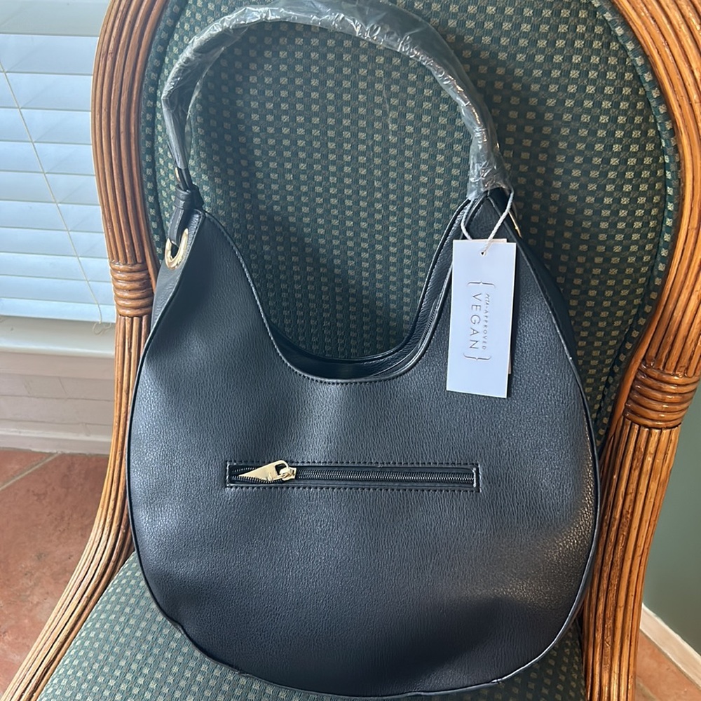 Black Fashion Hobo Bag - Picture 5 of 8